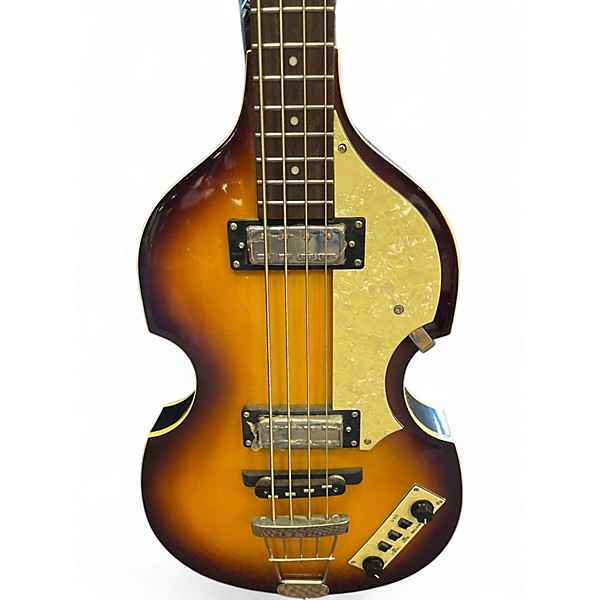 Used Hofner Icon Series B-Bass Tobacco Burst Electric Bass Guitar