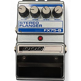 Used DOD FX75-B Stereo Flanger Effect Pedal