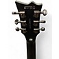 Used ESP LTD EC401QM Trans Black Solid Body Electric Guitar