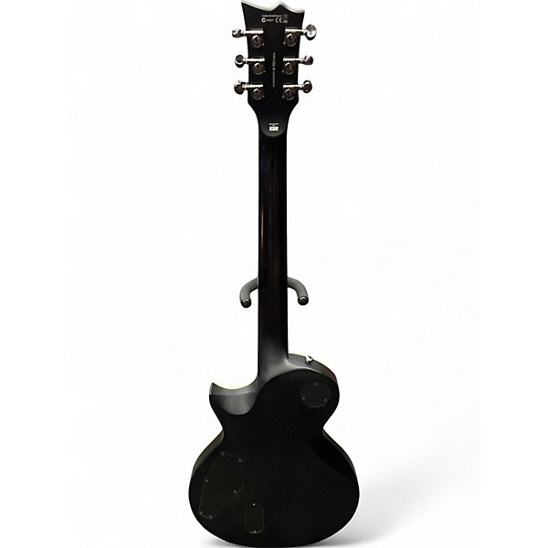 Used ESP LTD EC401QM Trans Black Solid Body Electric Guitar