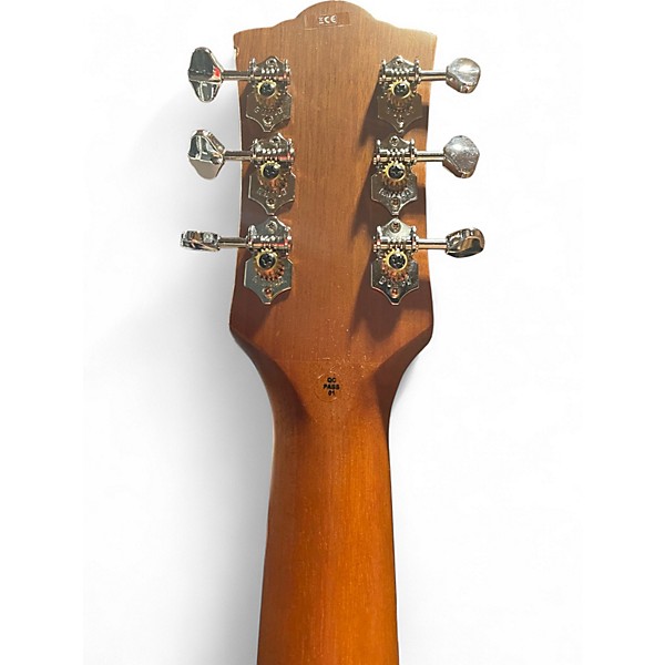 Used Guild om240ce Blue Acoustic Electric Guitar