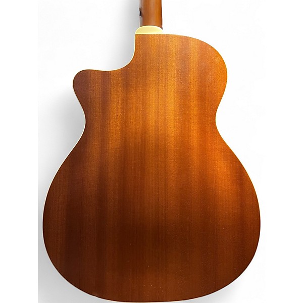 Used Guild om240ce Blue Acoustic Electric Guitar