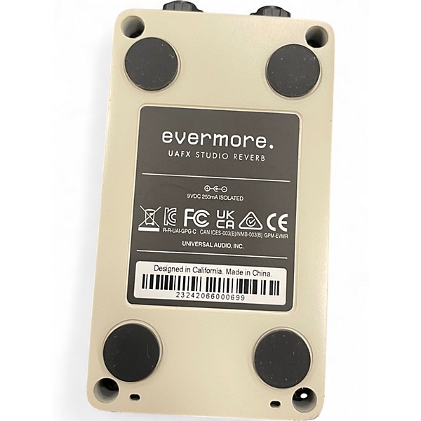 Used Universal Audio EVERMORE STUDIO REVERB Effect Pedal