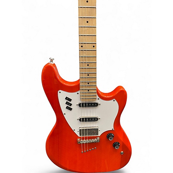 Used Guild Surf Liner Orange Solid Body Electric Guitar