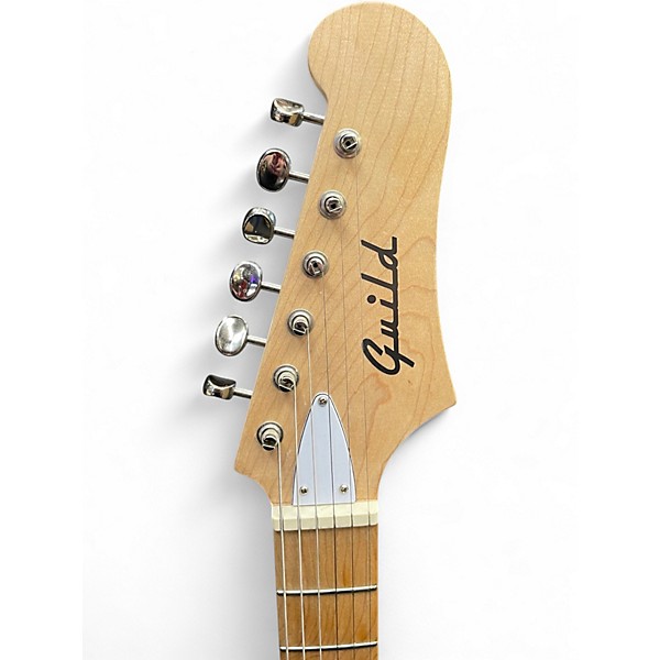 Used Guild Surf Liner Orange Solid Body Electric Guitar