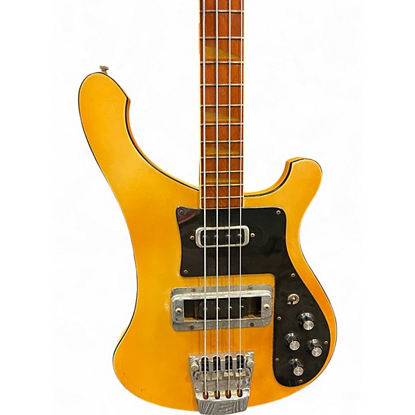Vintage 1979 Rickenbacker 4001 White Electric Bass Guitar