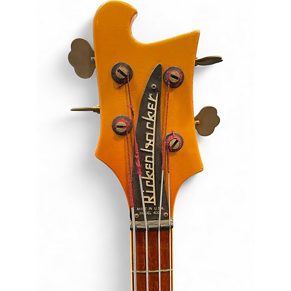 Vintage 1979 Rickenbacker 4001 White Electric Bass Guitar