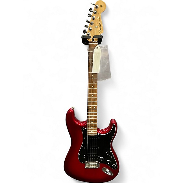 Used Fender Player Stratocaster HSS Rosewood Fingerboard Limited-Edition Candy Red Burst Solid Body Electric Guitar