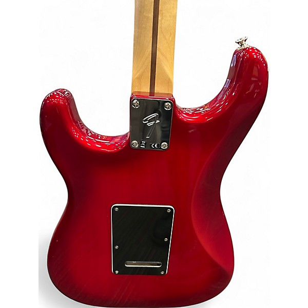Used Fender Player Stratocaster HSS Rosewood Fingerboard Limited-Edition Candy Red Burst Solid Body Electric Guitar