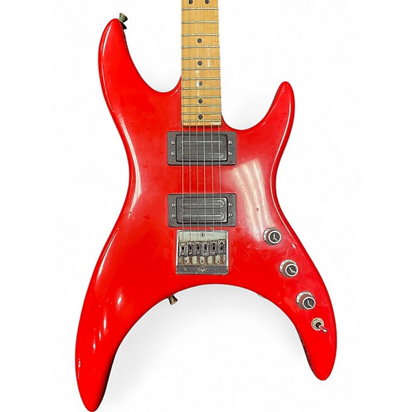 Used Peavey MYSTIC RED Solid Body Electric Guitar