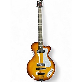 Used Hofner Ignition Club 2 Color Sunburst Electric Bass Guitar