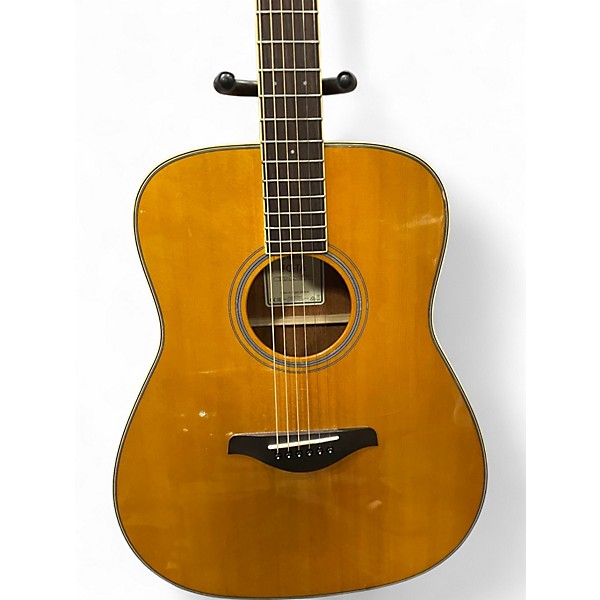 Used Yamaha FG-TA Natural Acoustic Electric Guitar
