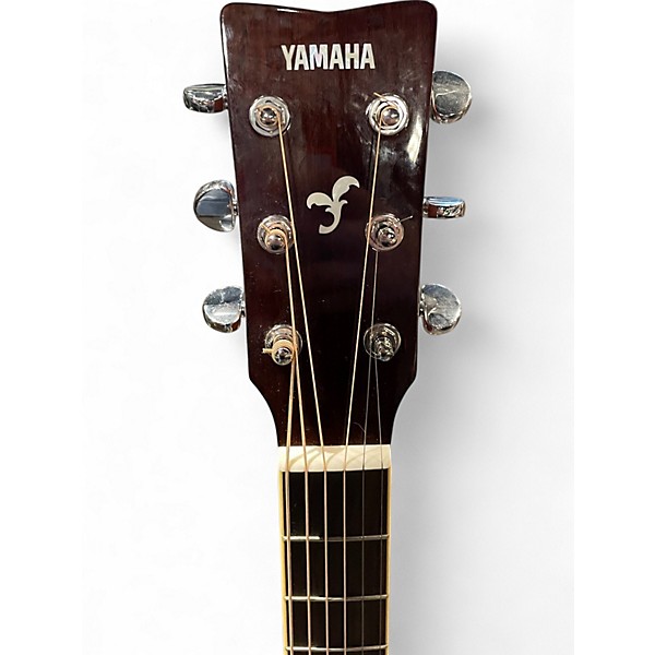Used Yamaha FG-TA Natural Acoustic Electric Guitar