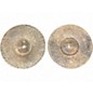 Used MEINL 13in Byzance Dark Hi Hat Pair Cymbal