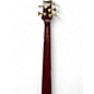 Used Schecter Guitar Research Stiletto Elite 5 String Crimson Red Trans Electric Bass Guitar