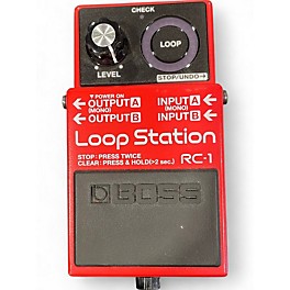 Used BOSS RC1 Loop Station Pedal
