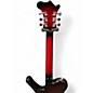 Used Antonio Tsai Offset Spiral Inlay Crimson Red Burst Solid Body Electric Guitar