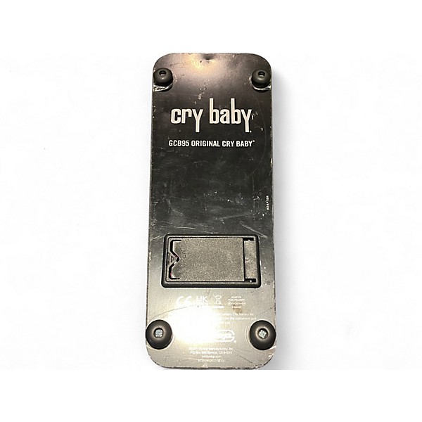 Used Dunlop GCB95 Original Crybaby Wah Effect Pedal