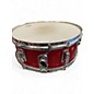Used Starlight 5X14 MIJ 6 PLY LAUAN RED SPARKLE Drum