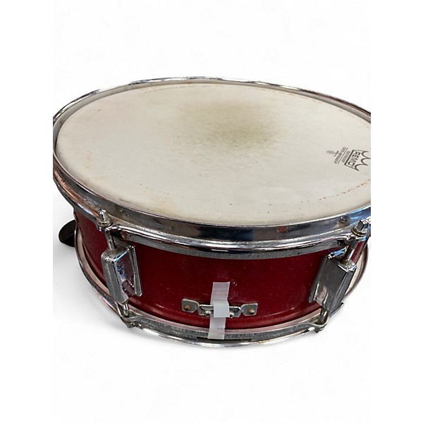 Used Starlight 5X14 MIJ 6 PLY LAUAN RED SPARKLE Drum