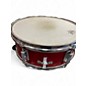 Used Starlight 5X14 MIJ 6 PLY LAUAN RED SPARKLE Drum