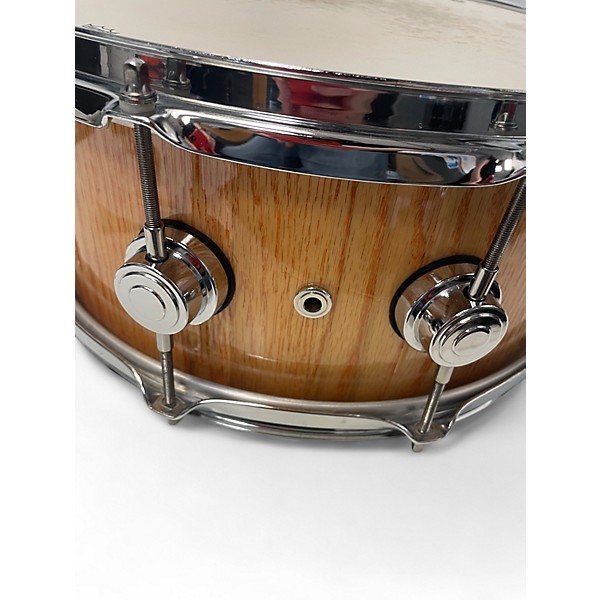 Used DW 6X14 Collector's Series Maple Snare Stave Oak Drum