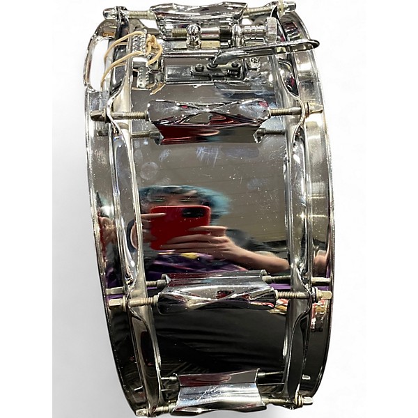 Used Olympic 14X5.5 Premier Snare Chrome Drum