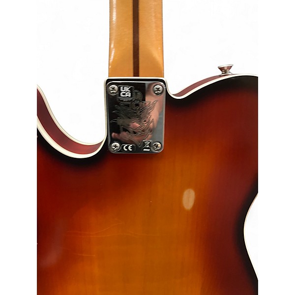 Used Fender Jason Isbell Telecaster Chocolate 3-Color Burst Solid Body Electric Guitar