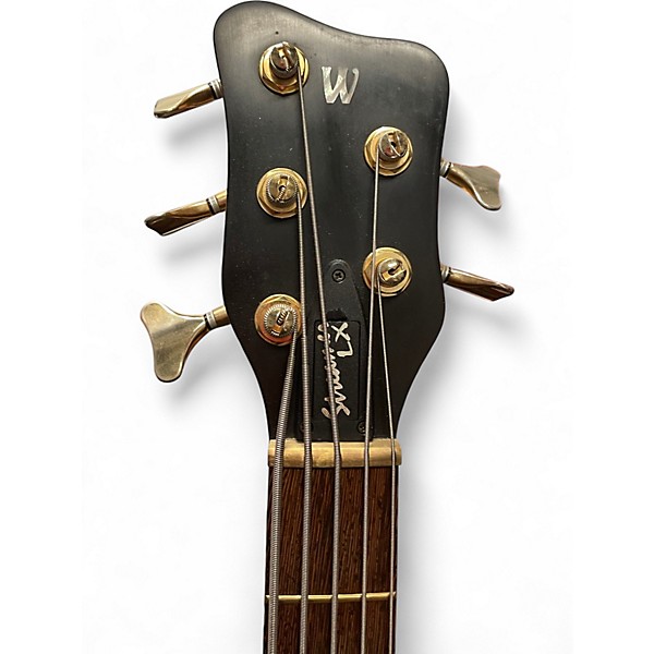 Used Warwick Streamer LX 5 String Natural Electric Bass Guitar