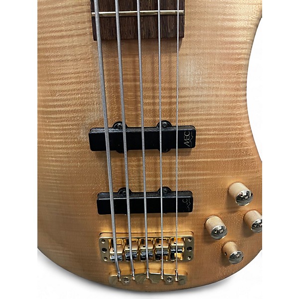 Used Warwick Streamer LX 5 String Natural Electric Bass Guitar