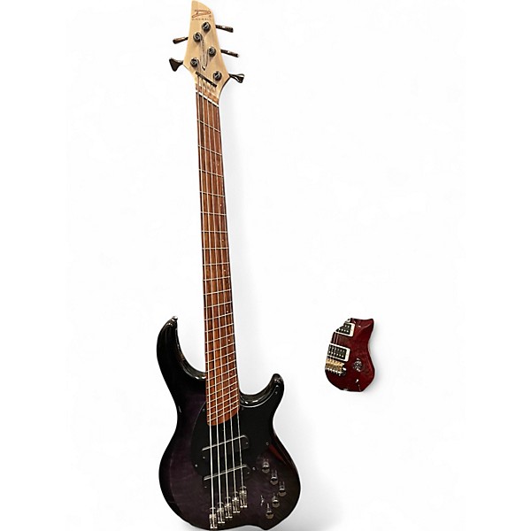 Used Dingwall Combustion 10th Anniversary Ultra Violet Electric Bass Guitar