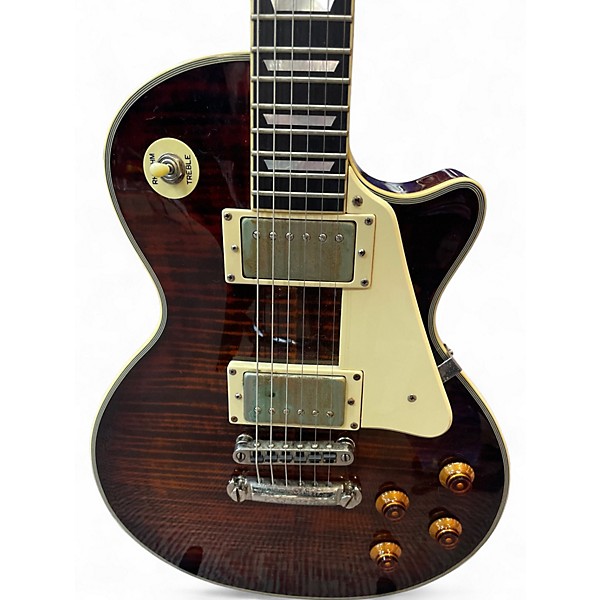 Used Agile 3100 QUILTED TWO TONE BROWN BURST Solid Body Electric Guitar