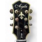 Used Agile 3100 QUILTED TWO TONE BROWN BURST Solid Body Electric Guitar