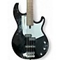 Used Yamaha BROADBASS Black and White Electric Bass Guitar