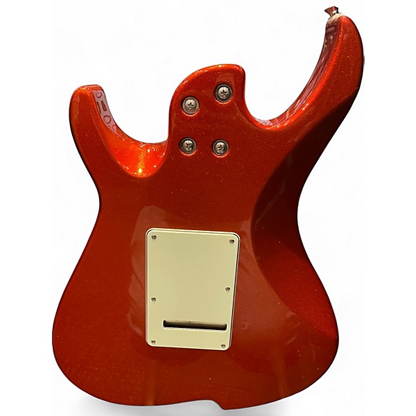 Used Vola OZ 7T Orange Solid Body Electric Guitar