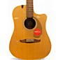 Used Fender Redondo Natural Acoustic Electric Guitar