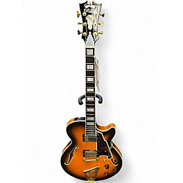 Used D'Angelico EX-SS Sunburst Hollow Body Electric Guitar