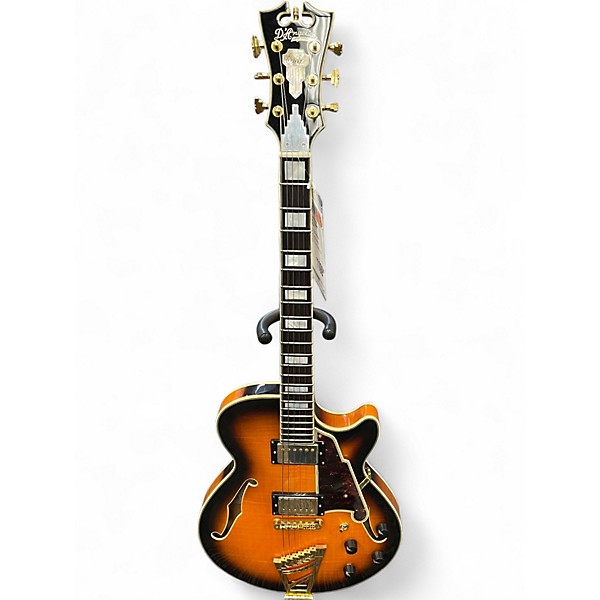 Used D'Angelico EX-SS Sunburst Hollow Body Electric Guitar