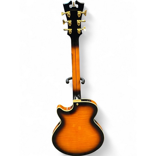 Used D'Angelico EX-SS Sunburst Hollow Body Electric Guitar