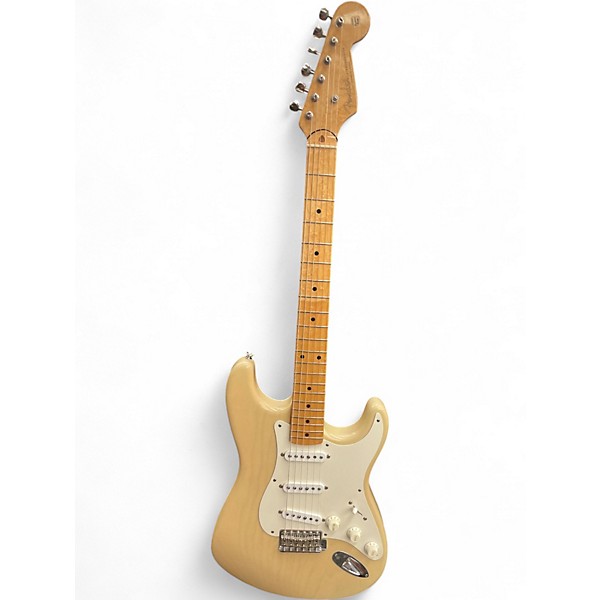 Vintage 1993 Fender STRATOCASTER TRANSLUCENT BLONDE Solid Body Electric Guitar
