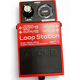 Used BOSS RC1 Loop Station Pedal