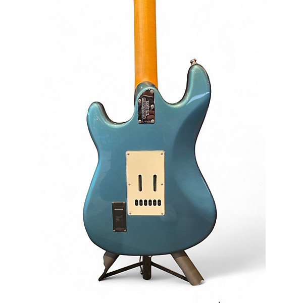 Used Ernie Ball Music Man Cutlass Turquoise Blue Solid Body Electric Guitar
