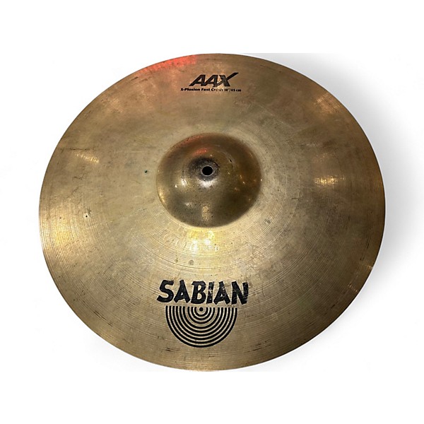 Used SABIAN 18in AAX X-plosion Fast Crash Cymbal