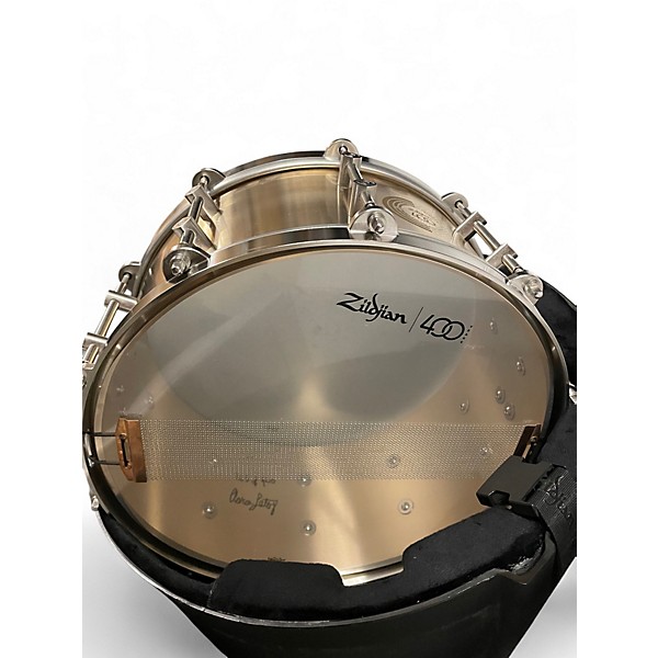 Used Zildjian 14X6.5 400th Anniversary Limited-Edition Alloy Snare Drum 14 x 6.5  Bronze Drum