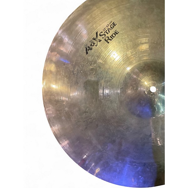 Used SABIAN 20in AAX Stage Ride Cymbal