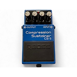 Used BOSS CS3 Compressor Sustainer Effect Pedal