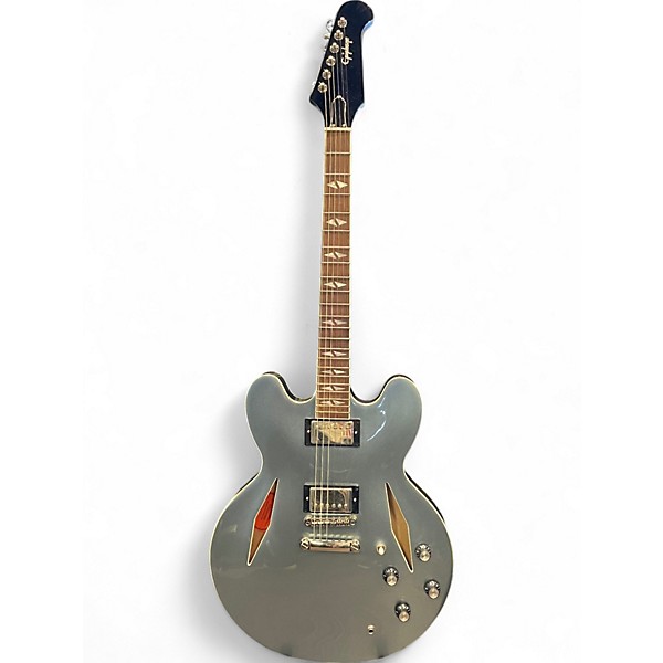 Used Epiphone DG335 Baltic Blue Hollow Body Electric Guitar