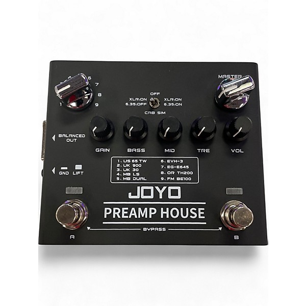 Used Joyo preamp house Effect Pedal