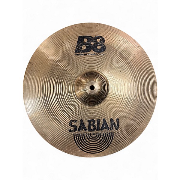 Used SABIAN 16in B8 Crash Cymbal