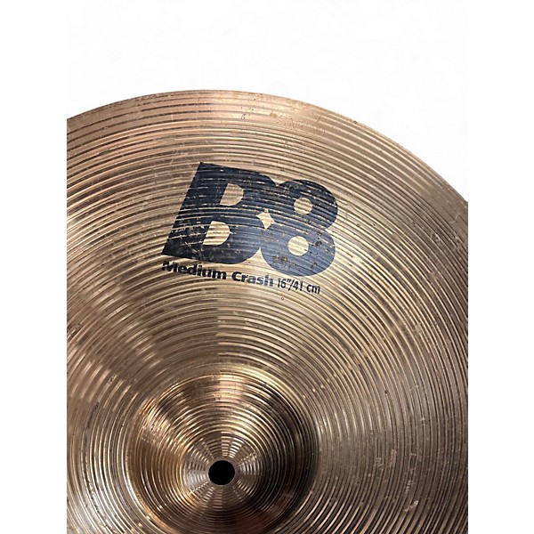 Used SABIAN 16in B8 Crash Cymbal